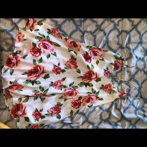 Short floral dress